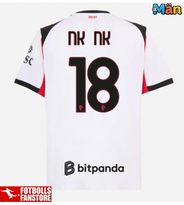 AC Milan Christopher Nkunku #18 Bortatröja 2025-26 Kortärmad